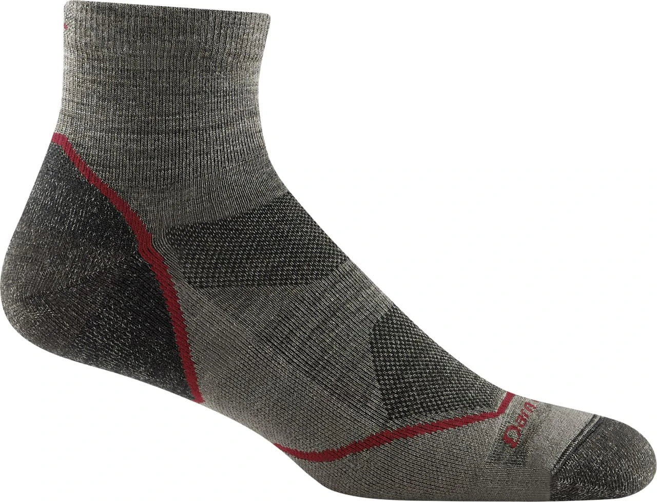 Darn Tough Light Hiker Cushion Quarter Socks - Men's